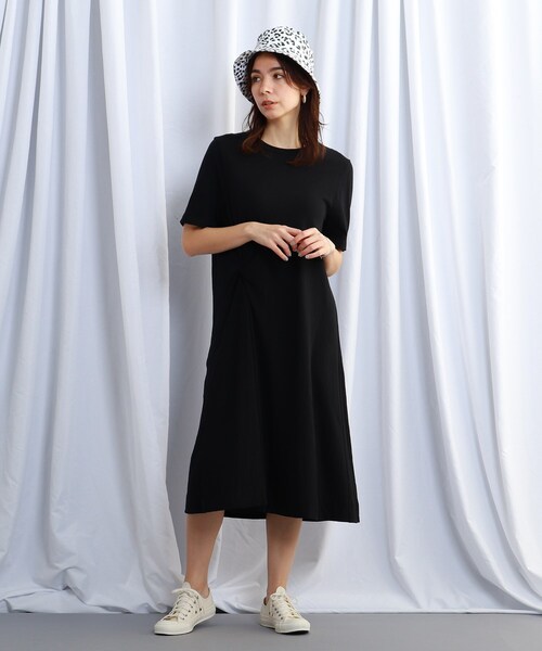 JET(ジェット)の「◆【ウォッシャブル】コットン天竺ツイストデザインワンピース(ワンピース・レディース・ホワイト/レモンイエロー/ブラック・04/06)」の8枚目の写真