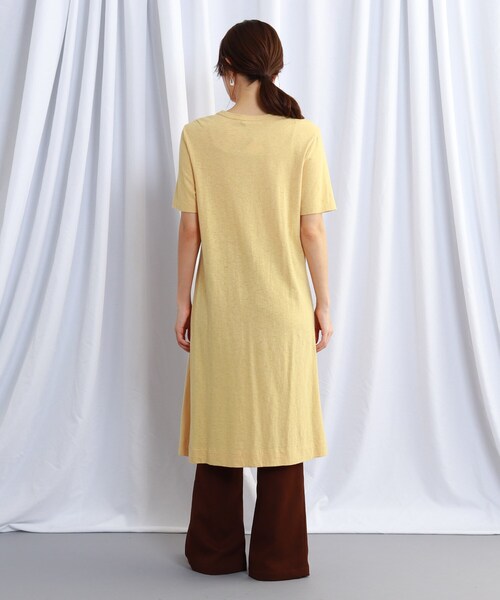 JET(ジェット)の「◆【ウォッシャブル】コットン天竺ツイストデザインワンピース(ワンピース・レディース・ホワイト/レモンイエロー/ブラック・04/06)」の19枚目の写真