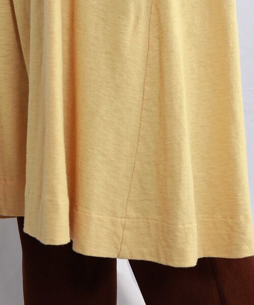 JET(ジェット)の「◆【ウォッシャブル】コットン天竺ツイストデザインワンピース(ワンピース・レディース・ホワイト/レモンイエロー/ブラック・04/06)」の5枚目の写真