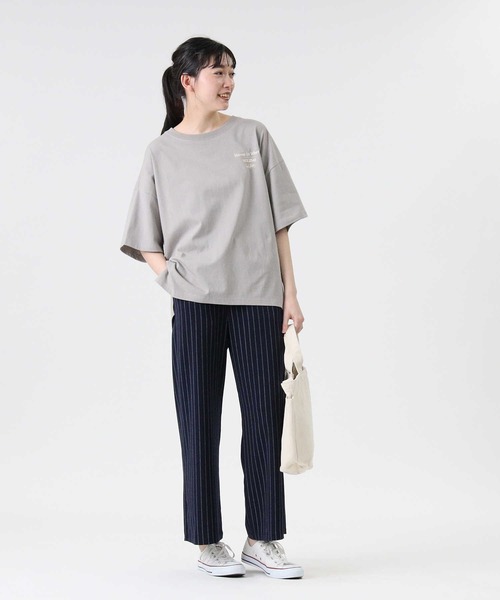 RAG MACHINE（ラグマシーン）の「【RAG MACHINE】イラストプリントＴシャツ（Tシャツ/カットソー・レディース・ライトグレー/オレンジ/オフホワイト・L/M）」の19枚目の写真