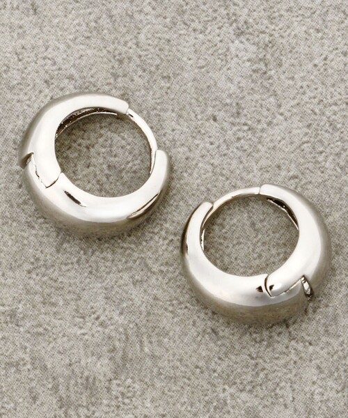 FREAK'S STORE(フリークスストア)の「【WEB限定】キャッチレスフープピアス(ピアス(両耳用)・レディース・シルバー/ゴールド/その他9・フリ-)」の9枚目の写真