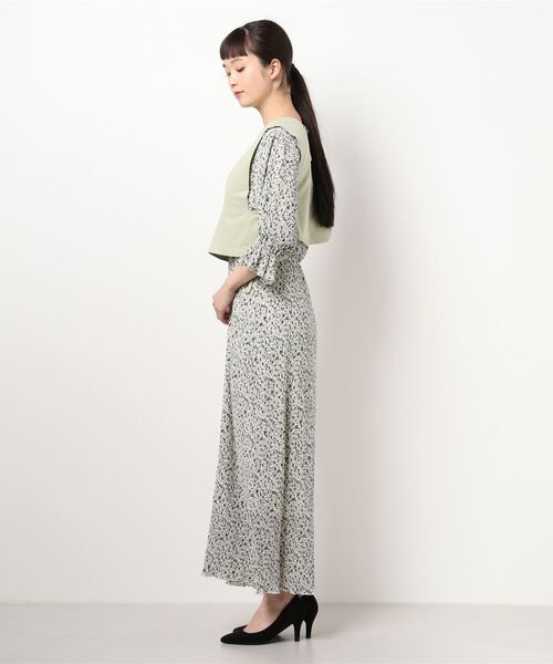 RETRO GIRL（レトロガール）の「【セットアイテム】ビスチェSETプリーツワンピ（ワンピース・レディース・ブラック/ブルー/ホワイト系その他・FREE）」の20枚目の写真