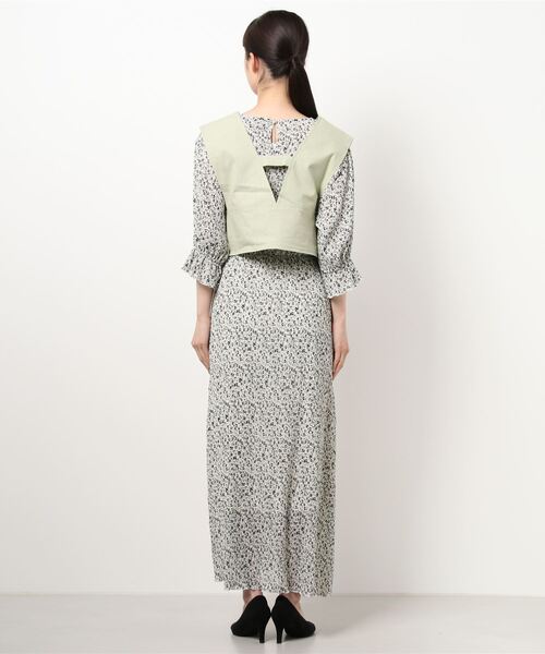 RETRO GIRL（レトロガール）の「【セットアイテム】ビスチェSETプリーツワンピ（ワンピース・レディース・ブラック/ブルー/ホワイト系その他・FREE）」の21枚目の写真