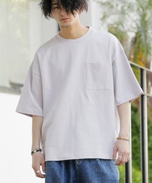 10.2ozヘビーウェイト ルーズシルエット ポケット Tシャツ