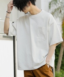 10.2ozヘビーウェイト ルーズシルエット ポケット Tシャツ