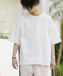 10.2ozヘビーウェイト ルーズシルエット ポケット Tシャツ