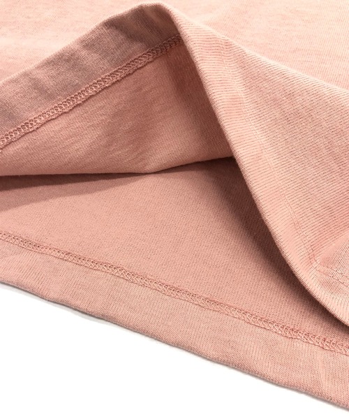 Beno（ビーノ）の「10.2ozヘビーウェイト ルーズシルエット ポケット Tシャツ（Tシャツ/カットソー・メンズ・ブラック/オフホワイト/サックスブルー/アイボリー/ヘザーグレー/ラベンダー/オートミール/ライトイエロー/スモークピンク/グレイッシュベージュ・M/L/XL）」の15枚目の写真