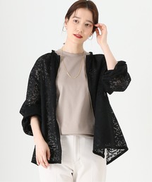 レース ブルゾン◆【手洗い可能】