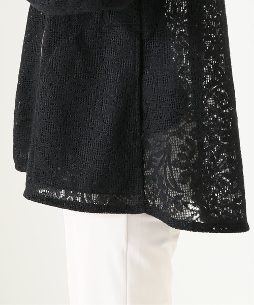 La TOTALITE（ラトータリテ）の「レース ブルゾン◆【手洗い可能】（ブルゾン・レディース・ホワイト/ブラック・FREE）」の16枚目の写真