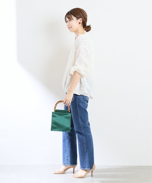 La TOTALITE（ラトータリテ）の「レース ブルゾン◆【手洗い可能】（ブルゾン・レディース・ホワイト/ブラック・FREE）」の17枚目の写真