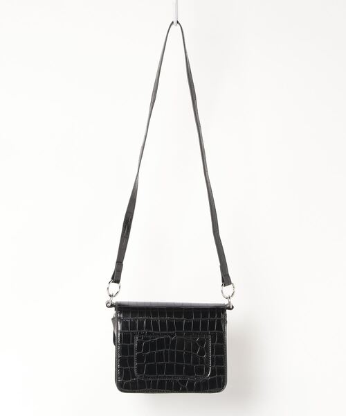 Figments（フィグメンツ）の「クロコ柄2WAYショルダーバッグ（ショルダーバッグ・レディース・ブラック・FREE）」の15枚目の写真