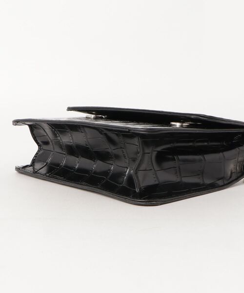 Figments（フィグメンツ）の「クロコ柄2WAYショルダーバッグ（ショルダーバッグ・レディース・ブラック・FREE）」の17枚目の写真