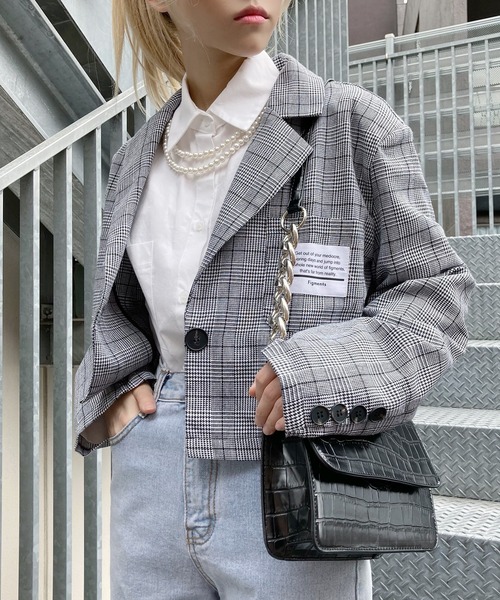 Figments（フィグメンツ）の「クロコ柄2WAYショルダーバッグ（ショルダーバッグ・レディース・ブラック・FREE）」の20枚目の写真