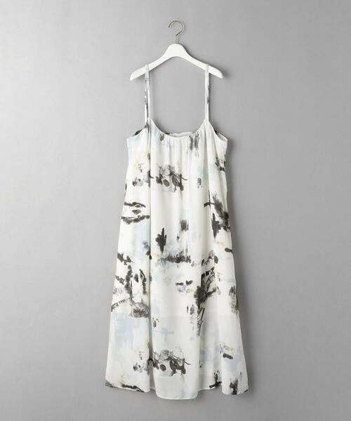 BEAUTY&YOUTH UNITED ARROWS(ビューティーアンドユースユナイテッドアローズ)の「【別注】<TOWN>レーヨンプリント キャミワンピース(ワンピース・レディース・その他1/ホワイト・MEDIUM/SMALL)」の11枚目の写真