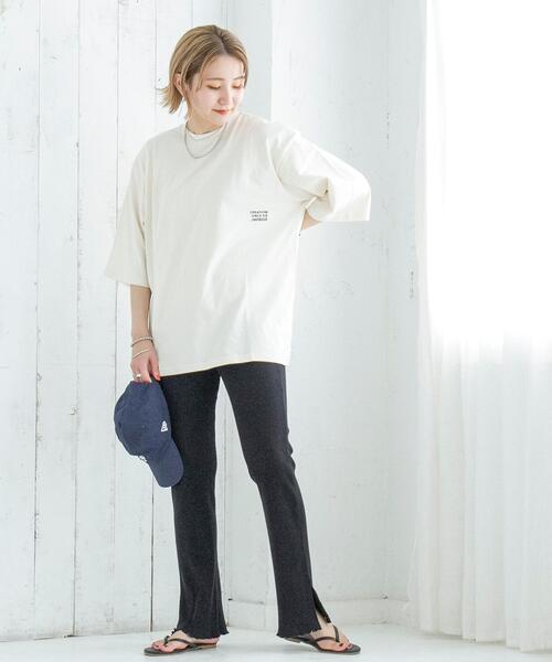 coen(コーエン)の「アートバックプリントハーフスリーブTシャツ(Tシャツ/カットソー・メンズ・ライトグレー/オフホワイト/ライム・X-LARGE/MEDIUM/LARGE/SMALL)」の8枚目の写真