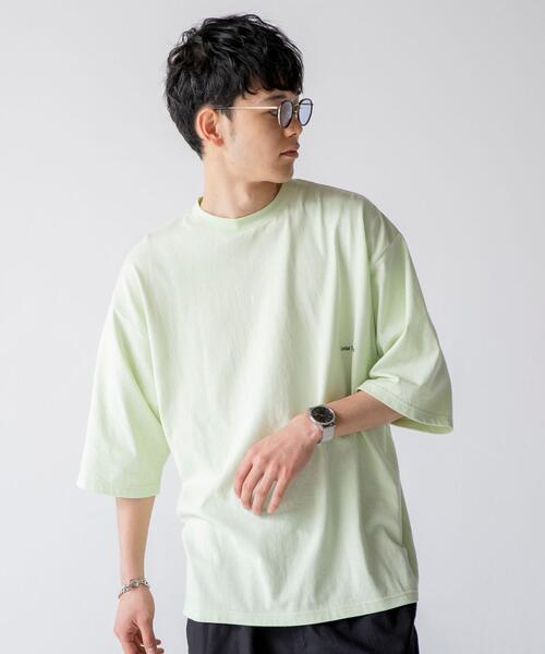 coen(コーエン)の「アートバックプリントハーフスリーブTシャツ(Tシャツ/カットソー・メンズ・ライトグレー/オフホワイト/ライム・X-LARGE/MEDIUM/LARGE/SMALL)」の10枚目の写真