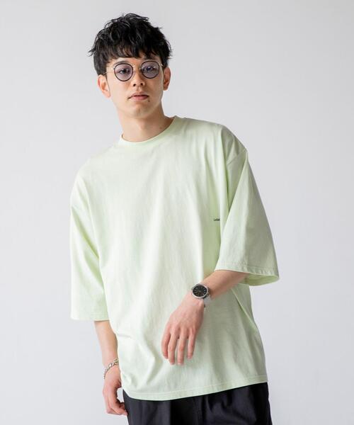 coen（コーエン）の「アートバックプリントハーフスリーブTシャツ（Tシャツ/カットソー・メンズ・ライトグレー/オフホワイト/ライム・X-LARGE/LARGE/SMALL/MEDIUM）」の17枚目の写真