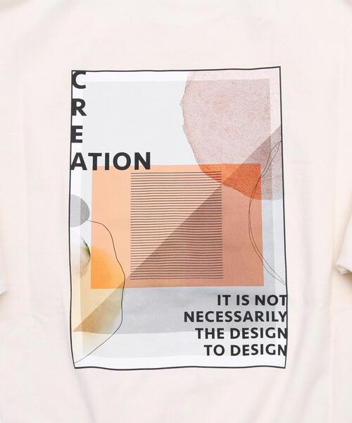 coen（コーエン）の「アートバックプリントハーフスリーブTシャツ（Tシャツ/カットソー・メンズ・ライトグレー/オフホワイト/ライム・X-LARGE/LARGE/SMALL/MEDIUM）」の18枚目の写真