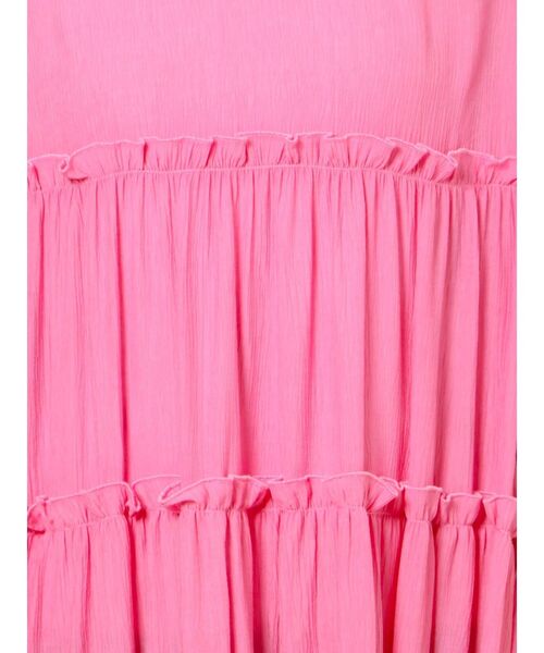 merry jenny（メリージェニー）の「バックリボンティアードワンピース（ワンピース・レディース・ブラック/ベージュ/オフホワイト/ピンク・FREE）」の10枚目の写真