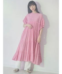 Merry Jenny メリージェニーのワンピース ドレス ピンク 桃色系 半袖 通販 Zozotown