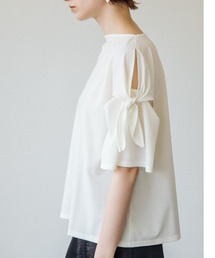 ACCL | 2WAY袖リボン サマーカットソー(Tシャツ/カットソー)