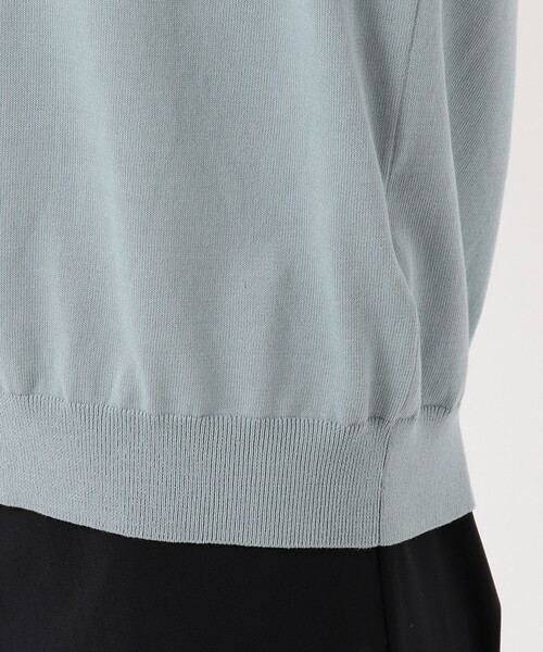 J.PRESS(ジェイプレス)の「【UVカット・洗える】Functional Cotton Blend 袖レース ニット(ニット/セーター・レディース・ピンク系/ターコイズブルー系/ベージュ系/ネイビー系・MEDIUM/LARGE)」の19枚目の写真