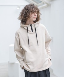 CASPER JOHN | Boa Bonding Suede High-neck Hoodie/ボアボンディングスウェードハイネックパーカー(パーカー)