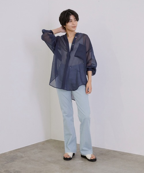 CIMARRON（シマロン）の「【CIMARRON JEANS】別注カットオフフレア