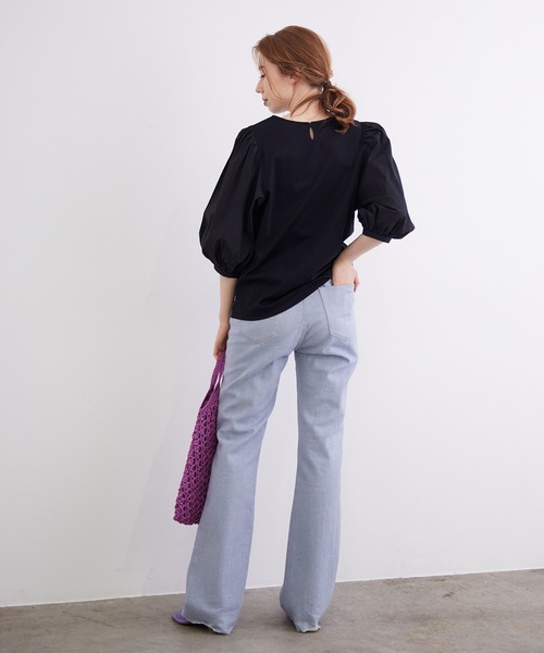 CIMARRON（シマロン）の「【CIMARRON JEANS】別注カットオフフレア