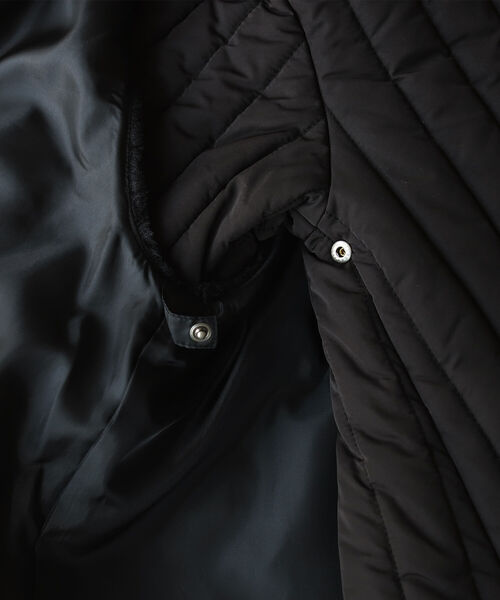 【美品】ビームス 3WAYボアVネックキルトブルゾン B:MING by BEAMS（ビーミングバイビームス）の「B:MING by BEAMS