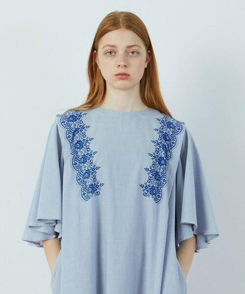 FRAPBOIS（フラボア）の「ストーバー ワンピース（ワンピース・レディース・ブルー系その他/ブラック系その他・1/0）」の5枚目の写真