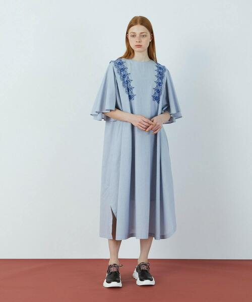 FRAPBOIS（フラボア）の「ストーバー ワンピース（ワンピース・レディース・ブルー系その他/ブラック系その他・1/0）」の9枚目の写真