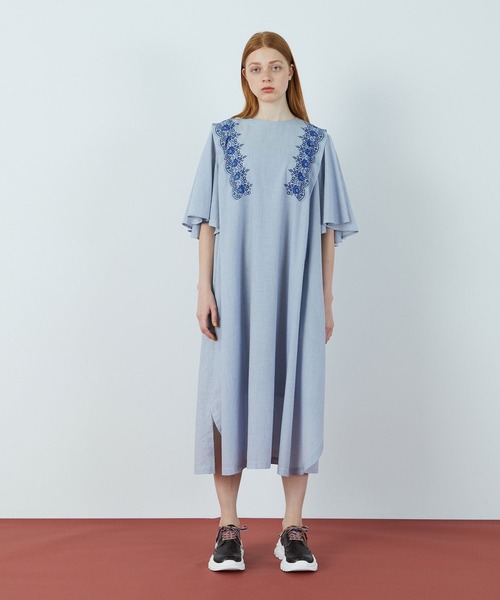 FRAPBOIS（フラボア）の「ストーバー ワンピース（ワンピース・レディース・ブルー系その他/ブラック系その他・1/0）」の21枚目の写真