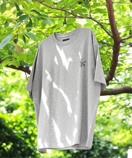 Snow Peak（スノーピーク）の「【Snow Peak×relume / スノーピーク】別注 Camp Fire プリントTシャツ（Tシャツ/カットソー・メンズ・グレー/カーキ/ホワイト・S/M/L）」の9枚目の写真