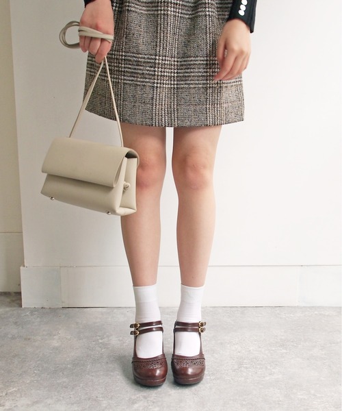 厚底ストラップパンプス -8980629（パンプス）｜byあしながおじさん（バイアシナガオジサン）