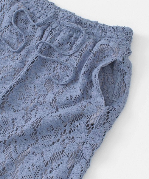 ITEMS URBANRESEARCH（アイテムズ アーバンリサーチ）の「柄編みレースパンツ（その他パンツ・レディース・オフホワイト/チャコールグレー/グレー系その他・FREE）」の20枚目の写真