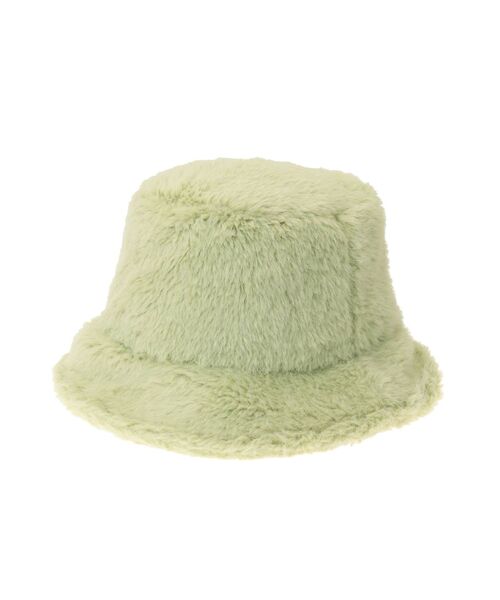 jouetie（ジュエティ）の「カラーファーハット【バケットハット】（ハット・レディース・ブラック/グリーン/ブルー・FREE）」の15枚目の写真