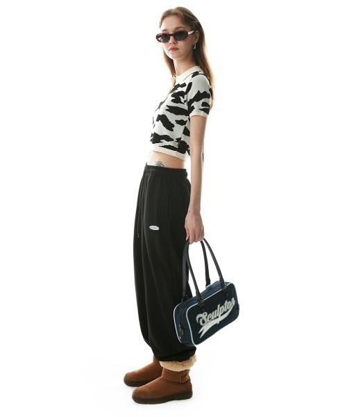 SCULPTOR（スカルプター）の「DENIM SQUARE BOWLING BAG/デニム