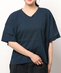 GRANDMA MAMA DAUGHTER | ∴【GRANDMA MAMA DAUGHTER / グランママドーター】VNワイドカットソー TC2014701(Tシャツ/カットソー)