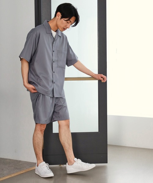 LAKOLE(ラコレ)の「エアリーTRオープンカラーシャツ / 952775(シャツ/ブラウス・メンズ・ブラック/ネイビー/ブラウン/グレー/チャコール・SMALL/MEDIUM/LARGE)」の8枚目の写真