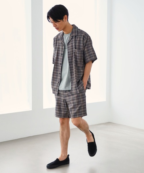 LAKOLE(ラコレ)の「エアリーTRオープンカラーシャツ / 952775(シャツ/ブラウス・メンズ・ブラック/ネイビー/ブラウン/グレー/チャコール・SMALL/MEDIUM/LARGE)」の9枚目の写真