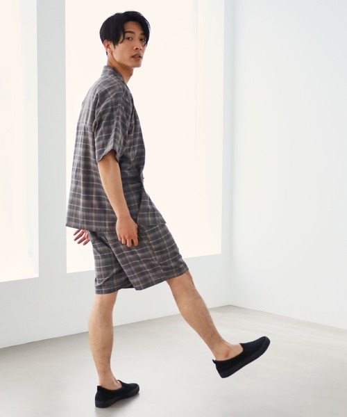 LAKOLE(ラコレ)の「エアリーTRオープンカラーシャツ / 952775(シャツ/ブラウス・メンズ・ブラック/ネイビー/ブラウン/グレー/チャコール・SMALL/MEDIUM/LARGE)」の10枚目の写真
