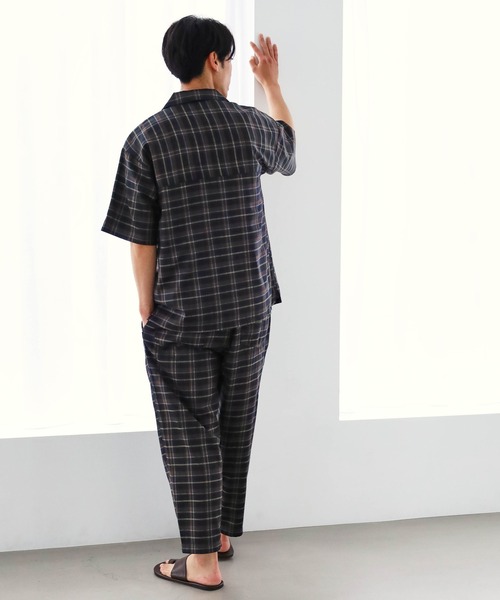 LAKOLE(ラコレ)の「エアリーTRオープンカラーシャツ / 952775(シャツ/ブラウス・メンズ・ブラック/ネイビー/ブラウン/グレー/チャコール・SMALL/MEDIUM/LARGE)」の22枚目の写真