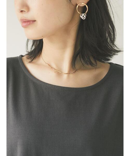 CRAFT STANDARD BOUTIQUE(クラフトスタンダードブティック)の「タッセルフリンジスリーブカットワンピース *(ワンピース・レディース・チャコールグレー/ライトグレー/ブラウン・FREE)」の22枚目の写真