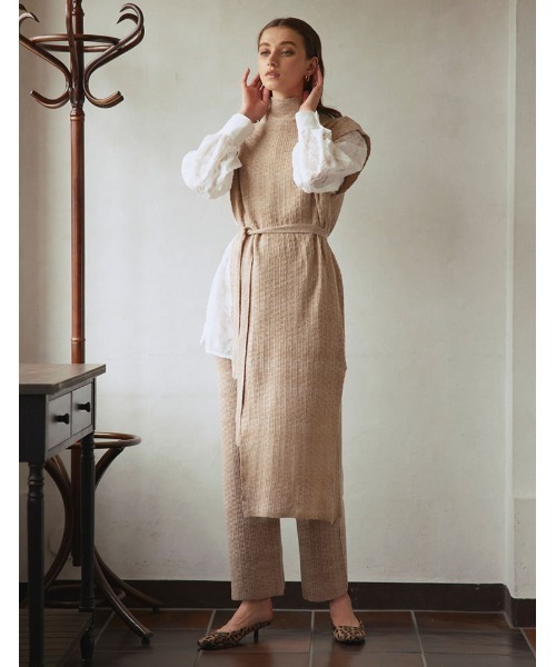 Re:EDIT(リエディ)の「スクエアカットミュールパンプス(サンダル・レディース・パイソン/ボルドー/シルバー/レオパード/ブラック/アイボリー/キャメル/カーキ・MEDIUM/X-LARGE/SMALL/LARGE/XX-LARGE)」の21枚目の写真