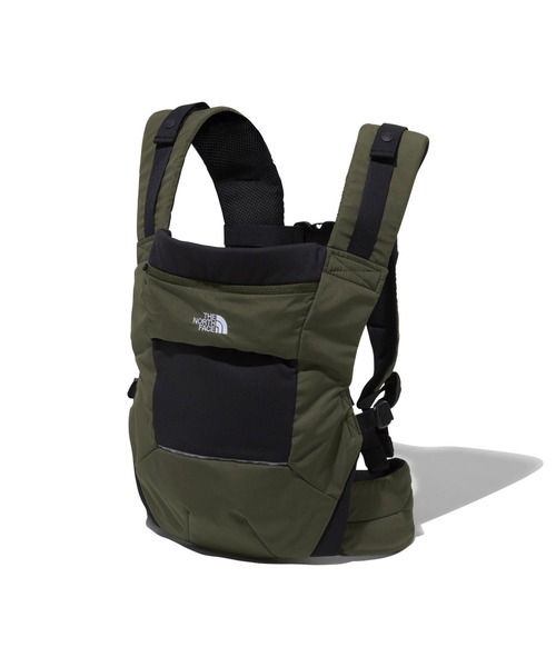 THE NORTH FACE(ザノースフェイス)の「THE NORTH FACE BABY COMPACT CARRIER / ザ・ノース・フェイス ベイビーコンパクトキャリアー(抱っこ紐/ベルトカバー/スリング・キッズ・ブラック/オリーブ・FREE)」の4枚目の写真