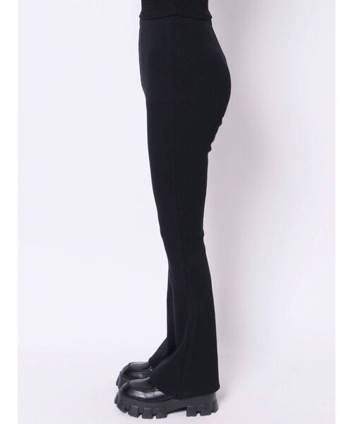 EMODA(エモダ)の「ダメージフレアリブパンツ(その他パンツ・レディース・グリーン/グレー/ベージュ/ブラック・FREE)」の22枚目の写真