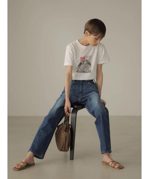 rem closet(レムクローゼット)の「【LIFE別注】Lisa Larsen Tシャツ(Tシャツ/カットソー・レディース・ホワイト・S)」の15枚目の写真