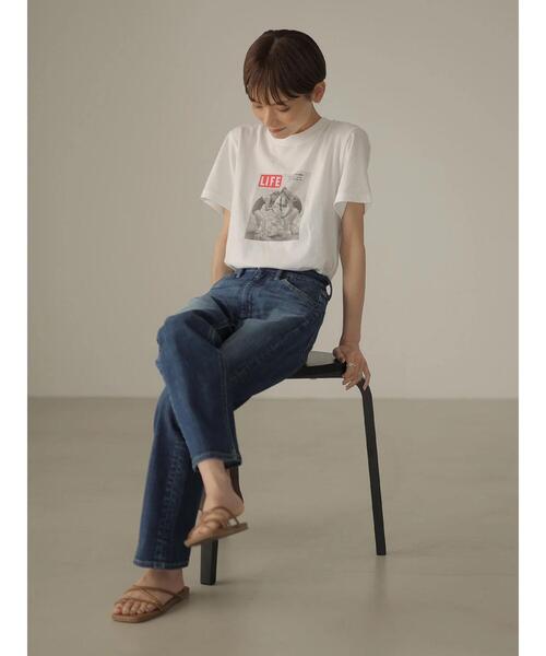 rem closet(レムクローゼット)の「【LIFE別注】Lisa Larsen Tシャツ(Tシャツ/カットソー・レディース・ホワイト・S)」の18枚目の写真
