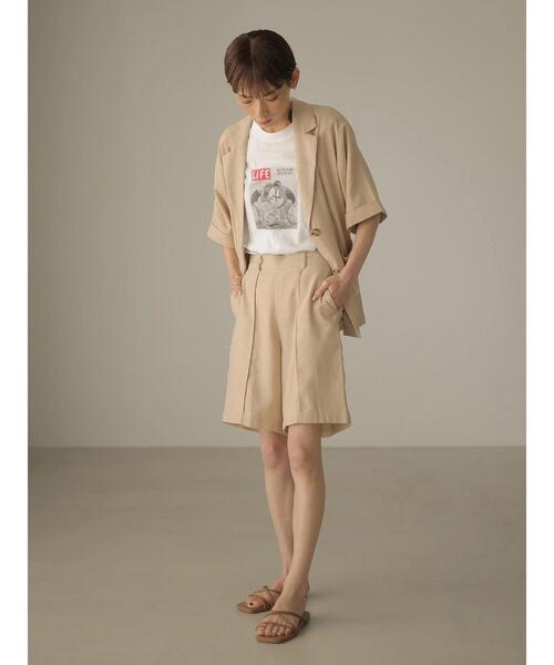 rem closet(レムクローゼット)の「【LIFE別注】Lisa Larsen Tシャツ(Tシャツ/カットソー・レディース・ホワイト・S)」の5枚目の写真